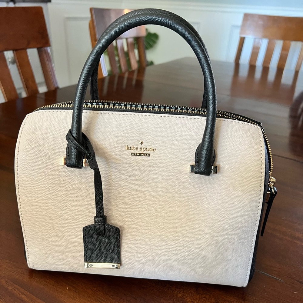 Kate Spade New York Cameron Street Large Lane Satchel Bag with Duster Bag
